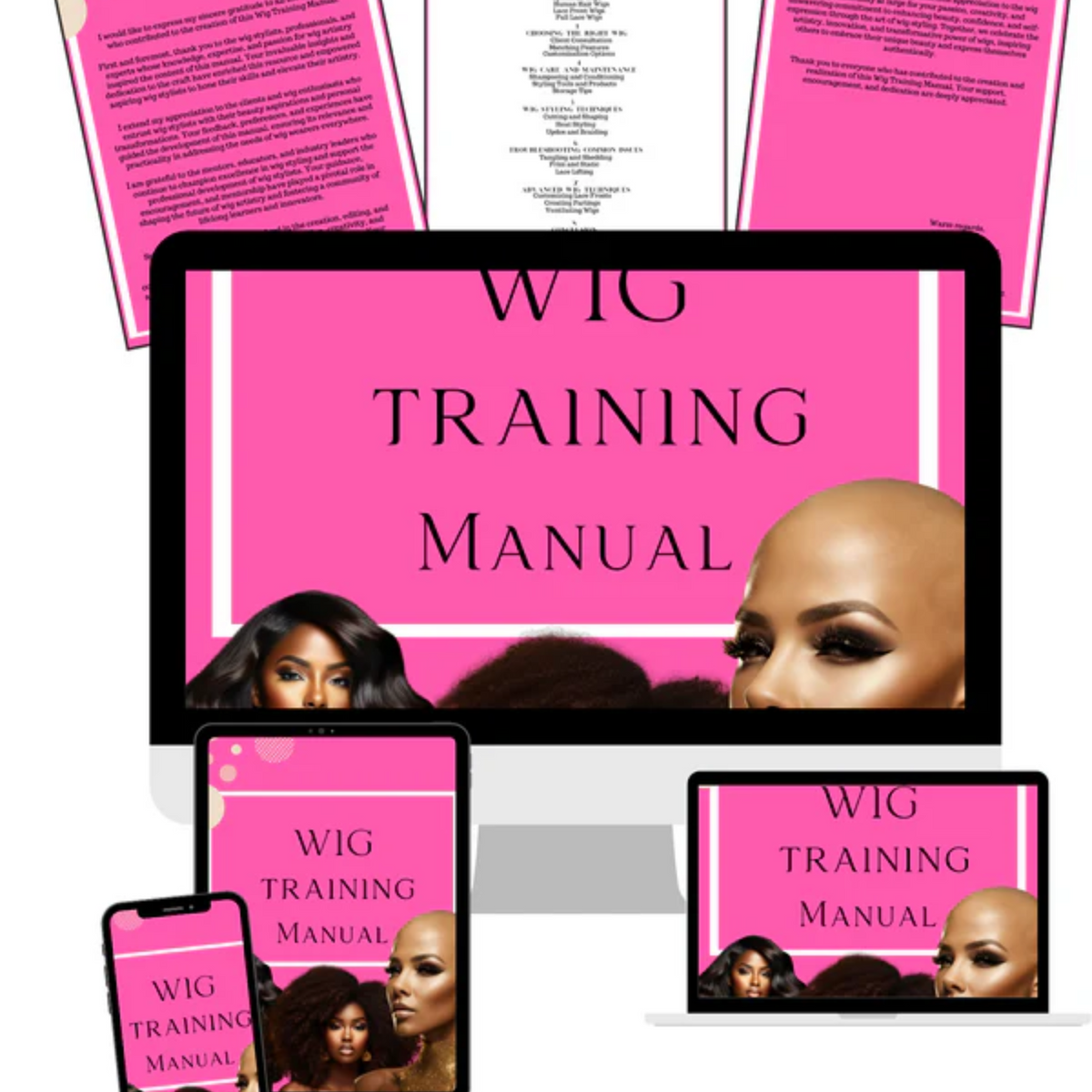 Wig Training Manual (Digital Download)
