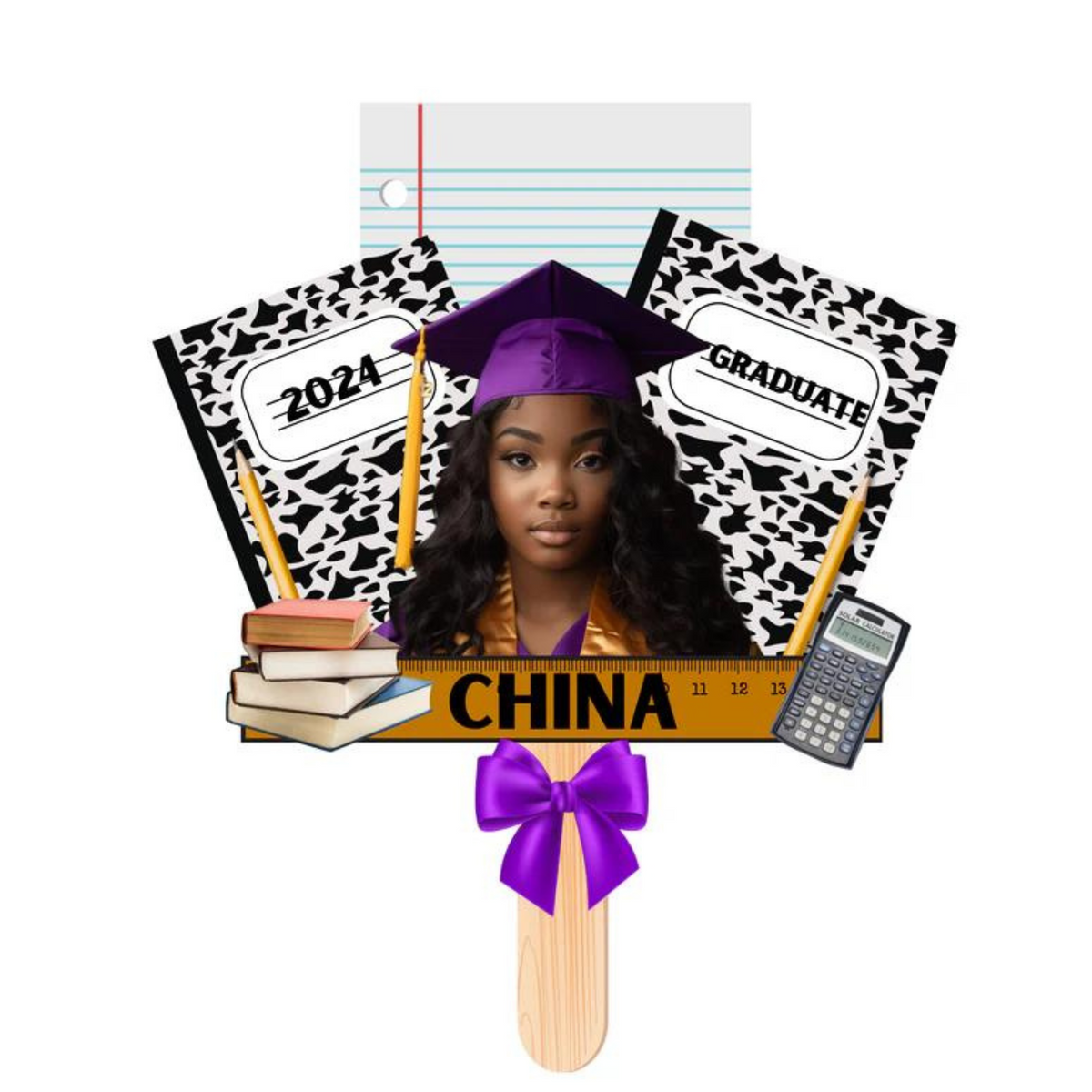 Grad Fan Template Bundle (Canva)