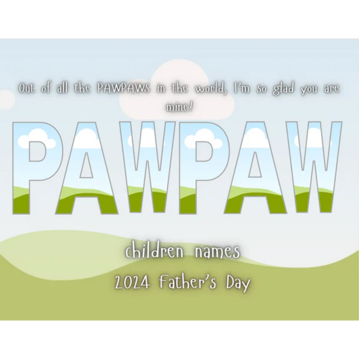 Father’s Day Editable Frame  Templates (Canva)
