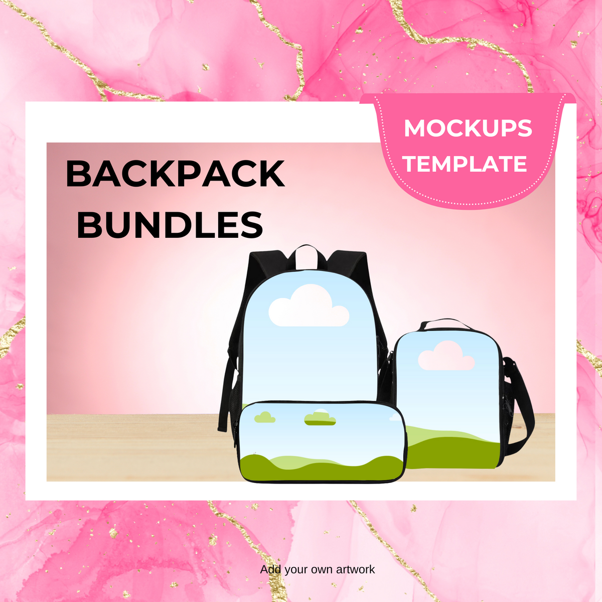 Backpack Bundle Mockups