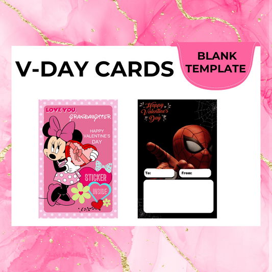 Valentine's Day Cards Template