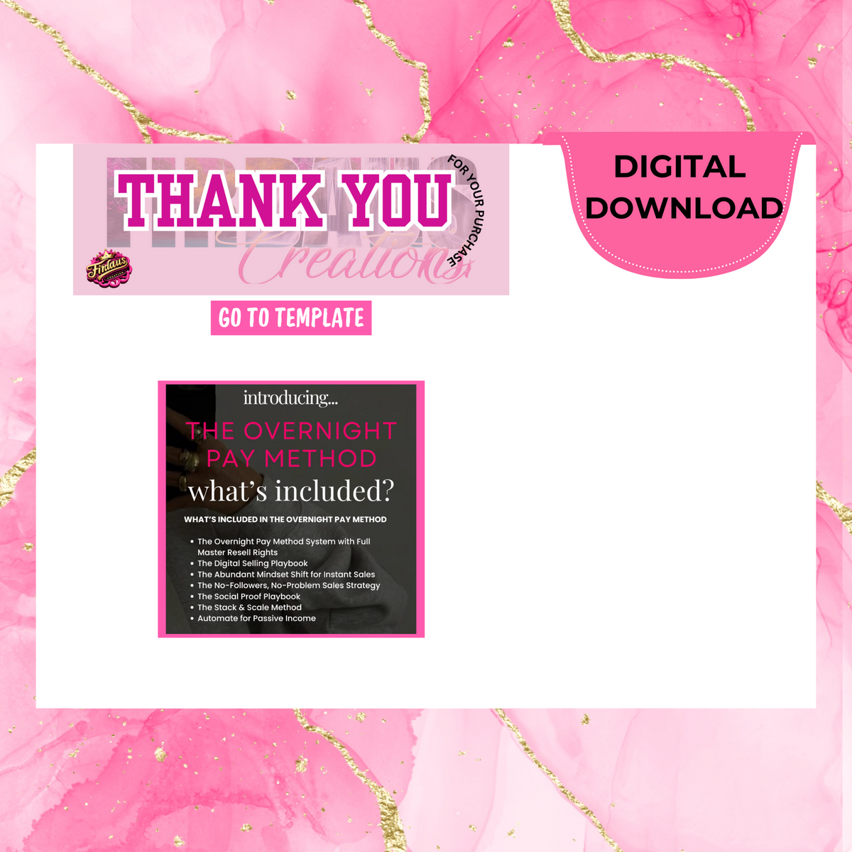 The Overnight Pay Method (Digital Only)