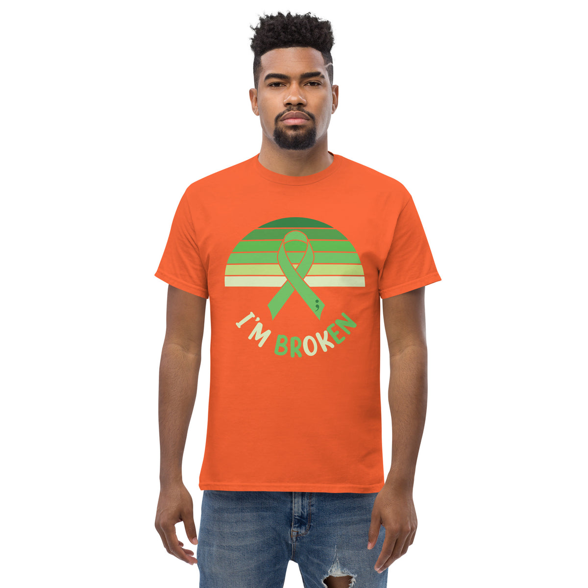 I'M BROKEN MEN'S CLASSIC TEE